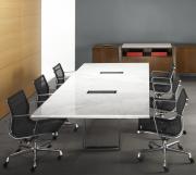 Highline Conference Table and Three High Credenza