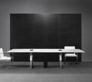 Highline Rectangular Table and Credenza