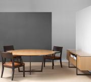 Highline Meeting Table and Three High Credenza
